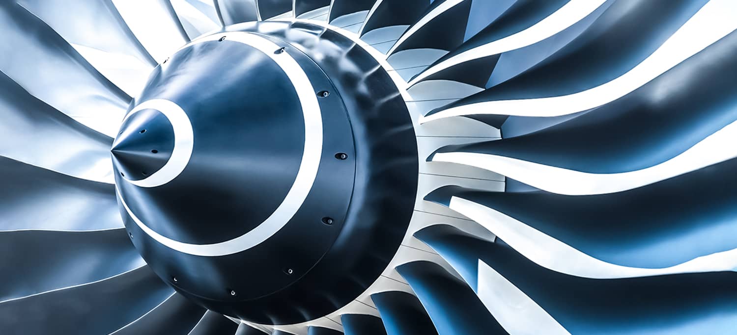 Image of an Airplane Engine
