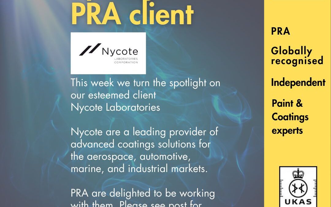 PRA World Spotlight Feature: Aerospace Coating Manufacturer Nycote Laboratories